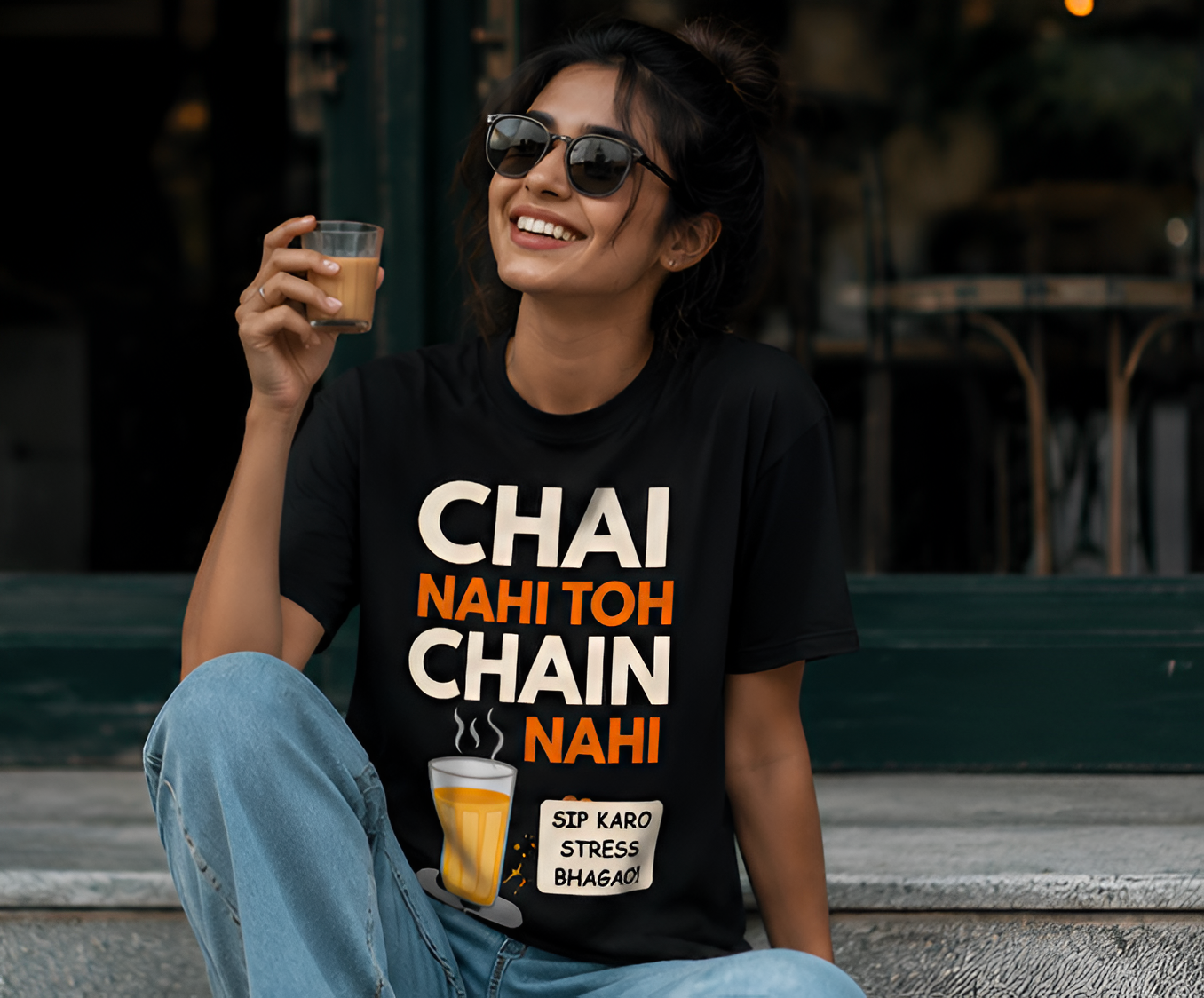 Chai Lover Funny Unisex Standard Crew T-Shirt